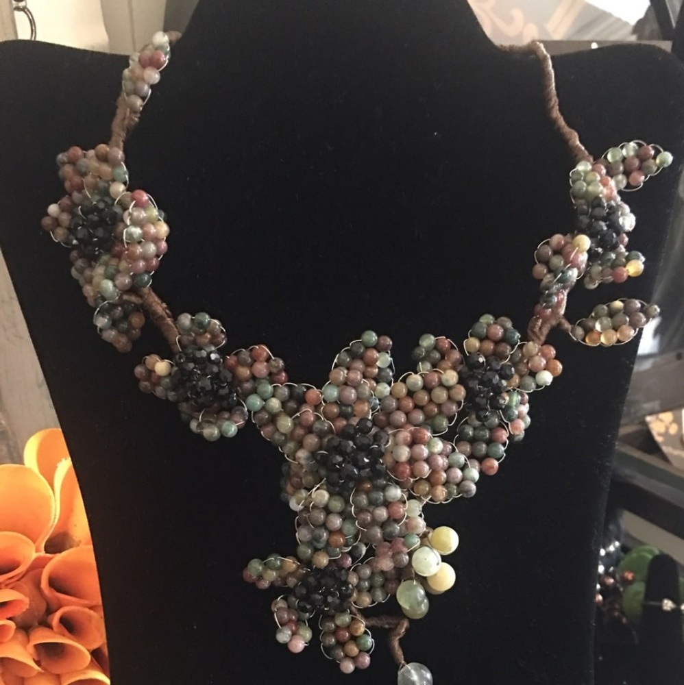 Unusual hand made necklace